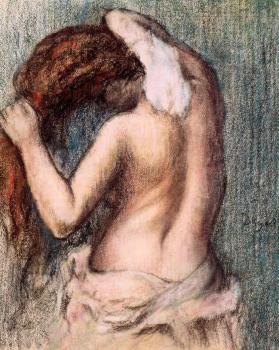 Edgar Degas : Woman Drying Herself V